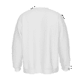 thumbnail image 2 of Womens Letter Print Tops Feral Sweatshirts Funny Long Sleeve Shirts Casual Crewneck Pullover for Daily Outfits White,M, 2 of 5