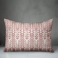 thumbnail image 3 of Creative Products Herringbone Print Pink 14 x 20 Indoor / Outdoor Pillow, 3 of 3