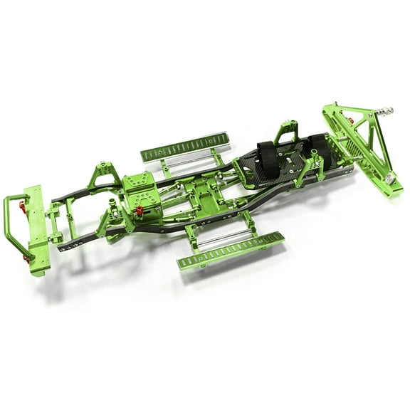 Integy RC Toy Model Hop-ups C26937GREEN Composite Ladder Frame Chassis Kit w/ Hop-up Combo for SCX-10, Dingo Honcho Jeep