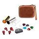 thumbnail image 5 of 3 púas para guitarra Slides, para pulgar, con bolsa, fáciles de transportar, accesorios de instrumentos suaves para bajo, guitarra eléctrica, banjo. 60 mm, 5 of 8