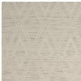 thumbnail image 5 of SAFAVIEH Marbella Alicia Geometric Diamonds Wool Area Rug, Silver/Ivory, 9' x 12', 5 of 7