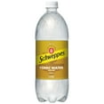 thumbnail image 2 of (4 pack) Schweppes Caffeine Free Tonic Water, 1 L, Bottle, 2 of 9