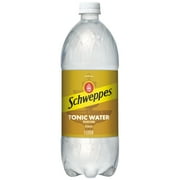 Schweppes Caffeine Free Tonic Water, 1 L, Bottle