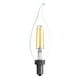 Sylvania Filament LED 60W Base de Candélabre Ampoule Lumière du Jour Dimmable (4 Pack) – image 2 sur 3