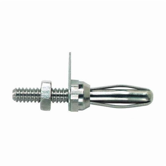 Pomona Electronics Banana Plug with Thrded Stud,Silver,PK10 3263