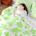 thumbnail image 4 of Homewish Farmhouse Bull Print Bedding Comforter Set 7pcs for Teens Female Men,Abstract Geometric Queen Bedding Sets Super Cozy,Rustic Animal Cow Cattle Queen Sheet Sets,Breathable Home Decor, 4 of 8