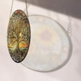 thumbnail image 4 of Tree of Life Suncatcher Stained Glass Window Hanging - Handmade Sun Catchers Indoor Window Catcher Suncatchers for Windows Hanging - Wall Art Home Garden Decor Panel - Birthday, 4 of 6