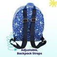 thumbnail image 3 of Disney Stitch with Flowers Mini PU Leather Backpack Purse with Adjustable Straps 10 In LSPM18YT, 3 of 7