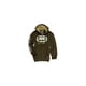 thumbnail image 1 of Sudadera con capucha y cremallera completa Cross Country para hombre Ecko Unltd. marrón XS, 1 of 1