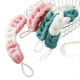 thumbnail image 1 of paquetes de esponjas largas y elásticas para la espalda con cuerda, esponja de malla para baño y ducha, exfoliante corporal, esponja de lufa trenzada elástica., 1 of 5