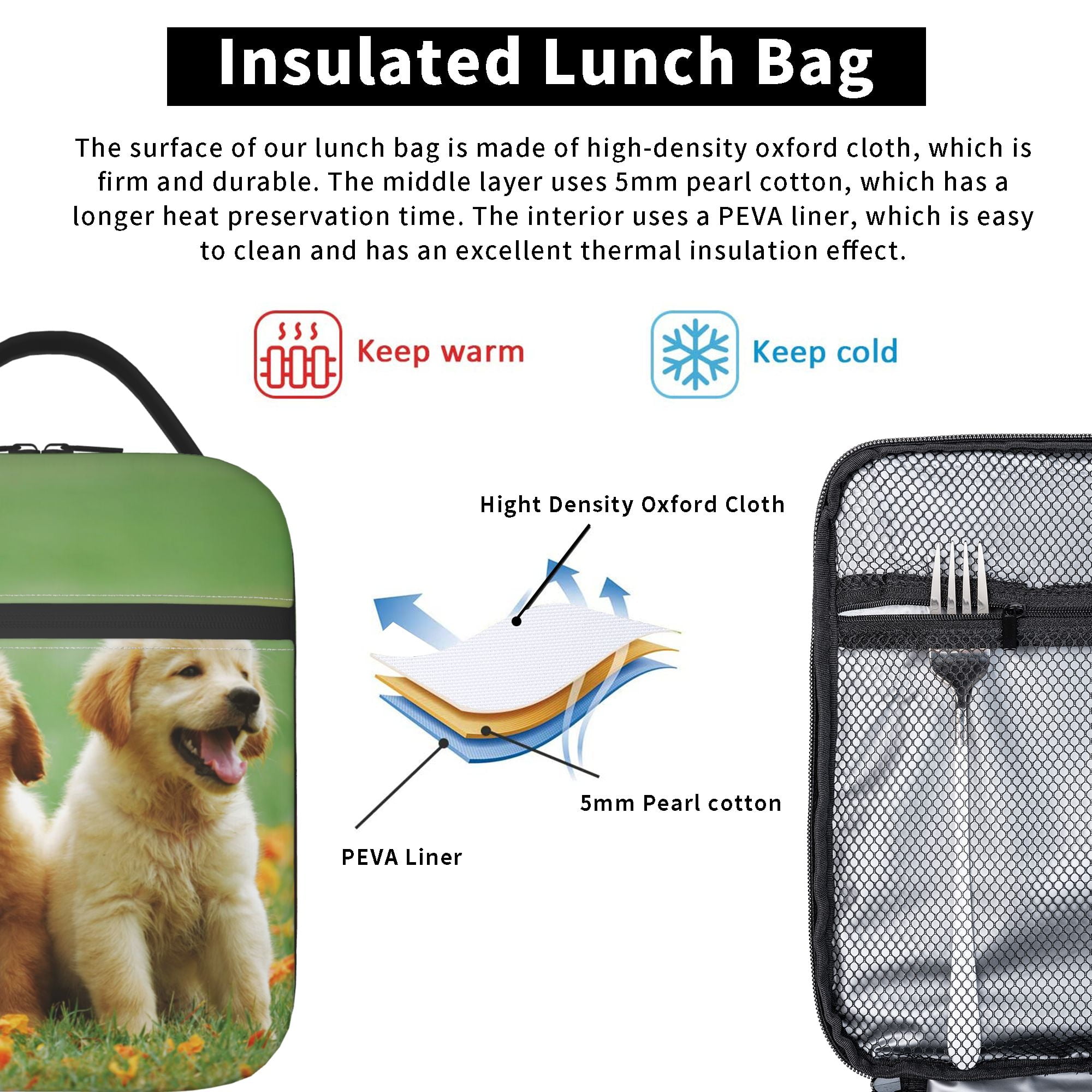 PAWSITIVELY LOVE LUNCH BAG