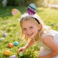 thumbnail image 6 of MORESEC Home Easter Themed Party Headband Bunny Chick Eyeglasses Frames Spring Holiday Hair Accessories for Homes Adults Photobooth Props, 6 of 6