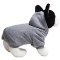 thumbnail image 4 of Winter Dog Hoodie Sweatshirts with Pockets Warm Dog Clothes for Small Dogs Chihuahua Coat Clothing Puppy Cat Custume S, Pink, 4 of 9