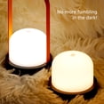 thumbnail image 4 of Linterna Linterna Portátil Lámpara De Mesa 1200 Mah Lámpara Inalámbrica Recargable Con Batería Luz Nocturna De Atenuación Continua De 3 Colores Para Patio Tienda Dormitorio, 4 of 7