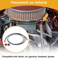 thumbnail image 2 of Unique Bargains AN-10 Fuel Line Kit 12ft Vacuum Hose Automotive Fuel Hose with 2 Clamps 1 Set, 2 of 7