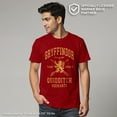 thumbnail image 2 of Men's Harry Potter Gryffindor Quidditch Gold Team Seeker Graphic Tee Cardinal 2X Large, 2 of 10