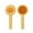Yellow, variant on BESTSKY 2Pcs Cat Brush, Gentle Massage Dog Brush, High-Performance Cat Stuff,Multicolor