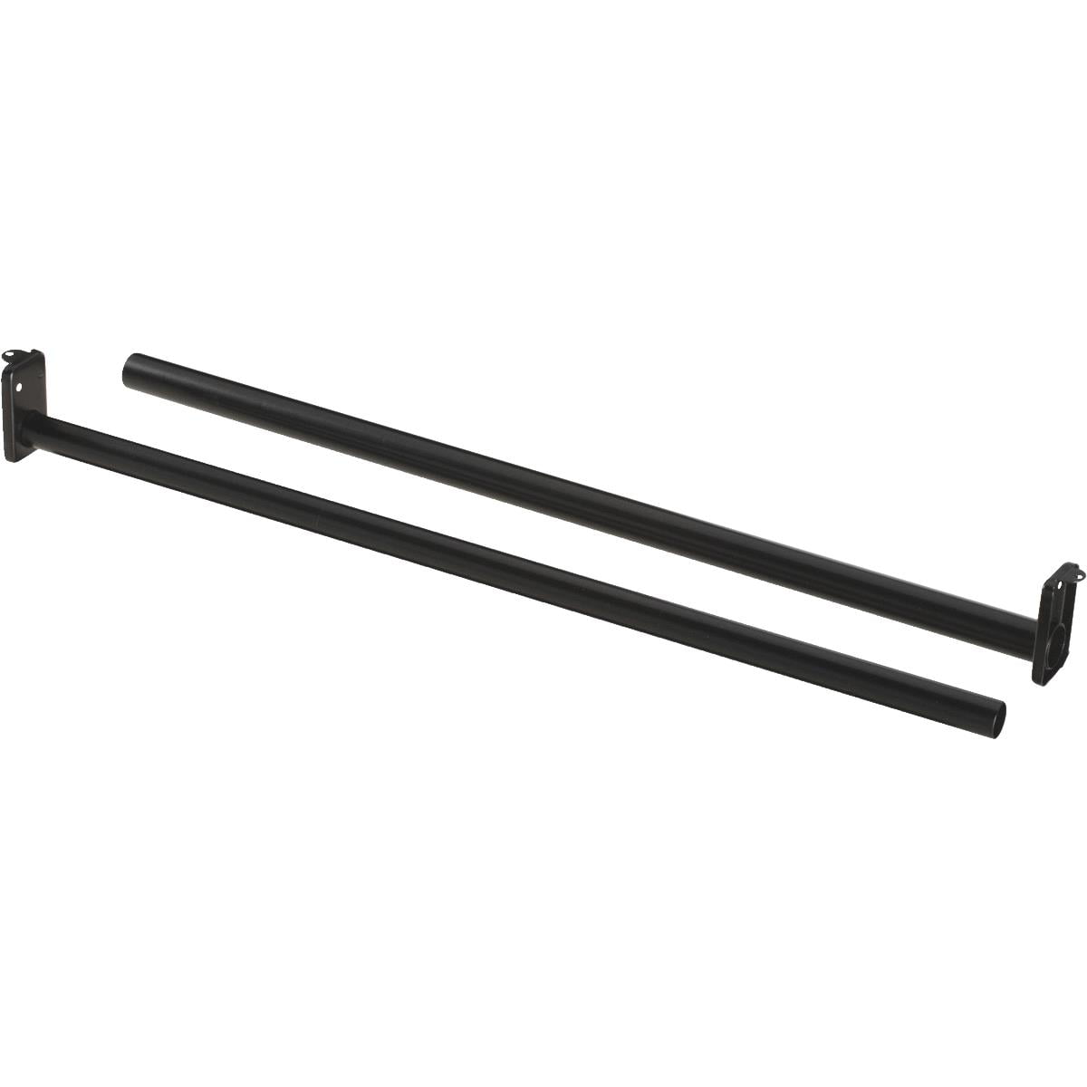 National 72 In. To 120 In. Adjustable Closet Rod, Oil Rubbed Bronze ...