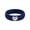Pack B: Dark Blue B - White Gold, variant on ThunderFit Silicone Rings for Women, Silicone Wedding Band with Heart, 5.5 mm Wide, 2mm Thick Rubber Engagement Rings