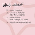 thumbnail image 6 of Tommee Tippee Breast Milk Starter Set, Compatible with Leading Breast Pumps, 6 of 9