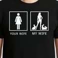 thumbnail image 3 of Your Wife My Wife T-Shirt – Bunny Rabbit Humor – Friends and Family Gift, 3 of 6