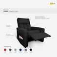 thumbnail image 2 of Sillón Reclinable Onstore Reposet London Lino Negro, 2 of 10