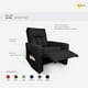 thumbnail image 2 of Sillón Reclinable Onstore Reposet London Lino Negro, 2 of 10