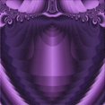thumbnail image 1 of Ahgly Company Machine Washable Indoor Square Transitional Dark Orchid Purple Area Rugs, 7' Square, 1 of 7