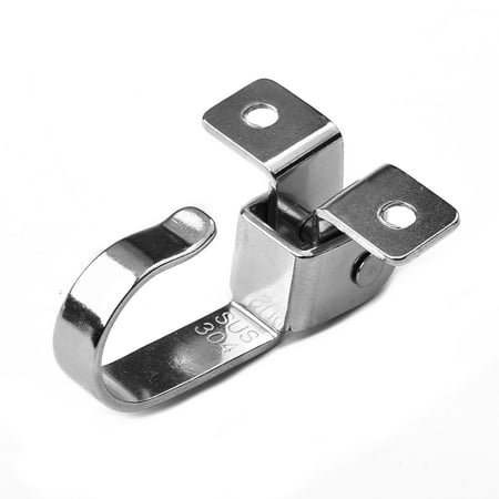 

Cogfs Ceiling Swing Hooks Indoor Living Room Bedroom Heavy Duty Hanger Suspension Silver 4 Pcs