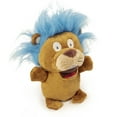 thumbnail image 2 of Worldwise 58523-98997-024 goDog Silent Squeak Crazy Hairs Lion with Chew Guard Technology Durable Plush Dog Toy, Small, 2 of 7