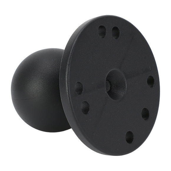 AMPS Hole Round Plate, Easy Install Anti Slip 1.5 Inch Ball Mount for RAM Mounts C Size Double Socket Arm
