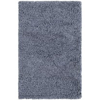 Feizy Stoneleigh Modern Solid, Blue, 5' x 8' Area Rug Stain Water Resistant Pet & Kid Friendly Luxury & Glam Design Carpet for Living Dining Bed Room