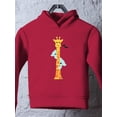 thumbnail image 3 of Image Conscious Koalas Climbing A Giraffe Hoodie Toddler -Jay Fleck Designs, Unisex 5 Toddler, 3 of 4