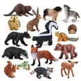 thumbnail image 1 of Figuras de juguete UANDME Forest Animals Babies 16 piezas para niños, 1 of 7