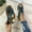 Navy, variant on Babysbule Sandals for Women New Arrivals Women's Summer Orthopedic Sandals Heightening Shoes Hollowed Out Flat Heels Peep-toe Women's Casual Shoes