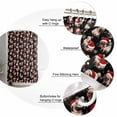 thumbnail image 6 of Black Dog Christmas Shower Curtain, Xmas Red Snowflake Waterproof Washable Boho Funny Cute Shower Curtains Set for Bathroom Farmhouse Bathtubs Decor with Hook, 36"Wx72"L, 6 of 7