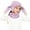 Purple, variant on Piuwrlz Girls Boys Winter Hats Scarves Glove Children's 3 Piece Set Solid Color Thickened Plush Windproof Gloves Beige Size 2-18 Years