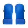 thumbnail image 1 of 2 piezas de guantes de entrenamiento de Karate, guantes de boxeo para entrenamiento , deportes de lucha azul, 1 of 8