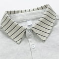 thumbnail image 5 of YLSDY Deals Men's Long Sleeve Sweatshirts Spliced Henley Collar Sweatshirt Lightweight Casual Golf Patchwork Stripes Shirts Tops White XXL, 5 of 8