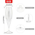 thumbnail image 2 of De Tubos De Brillo De Labios Vacíos De 8Ml, Minitubos Creativos De Brillo De Labios En Forma De Copa De Vino, Botellas Rellenables, Contenedores De Esmalte De Labios Para Niñas Y Mujeres 10 Uds Vogacara CE005875-00, 2 of 6