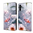 thumbnail image 2 of TECH CIRCLE For Galaxy A15 Case,Premium PU Leather Funny Pattern Flip Wallet Case Cover with Card Slots Kickstand Women Girls Case for Samsung Galaxy A15 6.5" 2024,Fish, 2 of 6