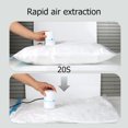 thumbnail image 2 of Bomba de aire eléctrica, bomba eléctrica silenciosa, bolsas de almacenamiento de compresión para edredones y mantas, bolsas de sellado al vacío para almacenamiento de ropa, 2 of 4