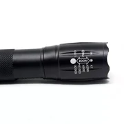 3-Pack Tactical LED Flashlight High Powered 5-Mode Zoomable Zoom AAA