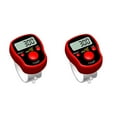 thumbnail image 1 of bedienty Finger Counter Handheld Tally Counters with Sensitive Buttons Finger Ring Golf Digit Stitch Marker Save Power Type 2 2Set, 1 of 6