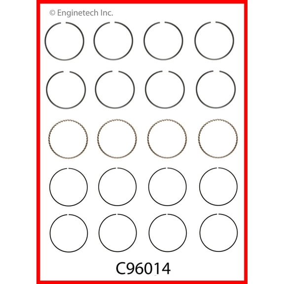 RINGS FORD 2.3L 140 OHC 1