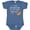 Indigo, variant on Inktastic I Love My Pap Pap to the Moon and Back Boys or Girls Baby Bodysuit