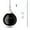 Black, variant on Goplus Water Punching Bag 21" 180 Pound Heavy Punching Bag with Adjustable Metal Chain Black