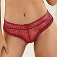 thumbnail image 4 of HUPOM Eatable Panties Panties For Women High Waist Activewear Tie Comfort Waist Red 5XL, 4 of 9