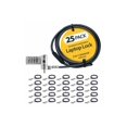 thumbnail image 4 of StarTech.com 25-Pack Laptop Lock, Compatible w/Noble Wedge/Nano/K-Slot - Security cable lock - black, silver - 6.6 ft (pack of 25), 4 of 14