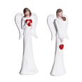 thumbnail image 1 of Estatua del corazón de mano de estatuil de de oración de resina que sostiene estatua del corazón, decoración Los 8x45x195cm Sunnimix Estatuilla de ángel, 1 of 8